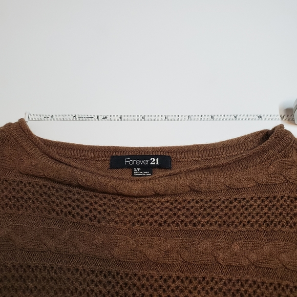 Forever 21 Brown Knit Sweater - Picture 4 of 7